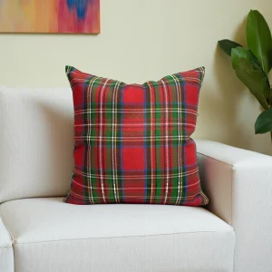 Royal Stewart Tartan Plaid Pillow Cover