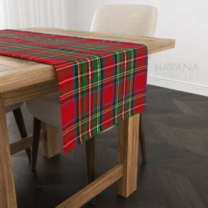 Royal Stewart Tartan Table Runner