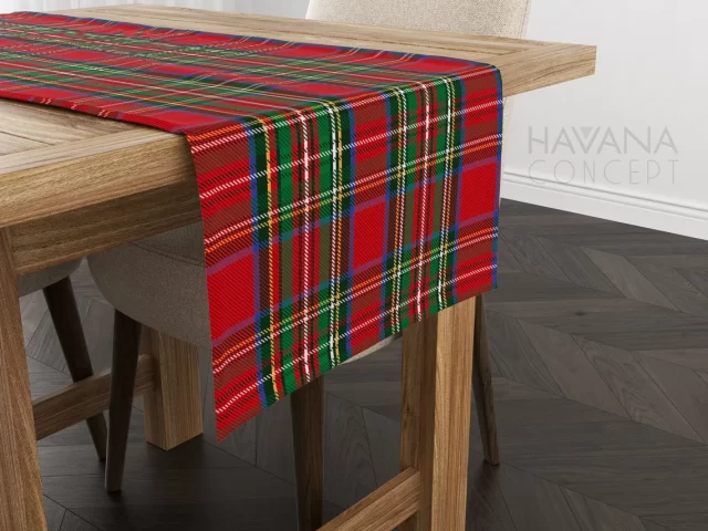 Royal Stewart Tartan Table Runner