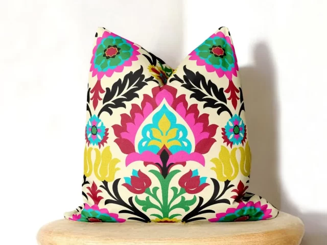 Santa Maria Desert Flower Pillow Cover
