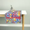 Sicilian Majolica Lemon Table Runner