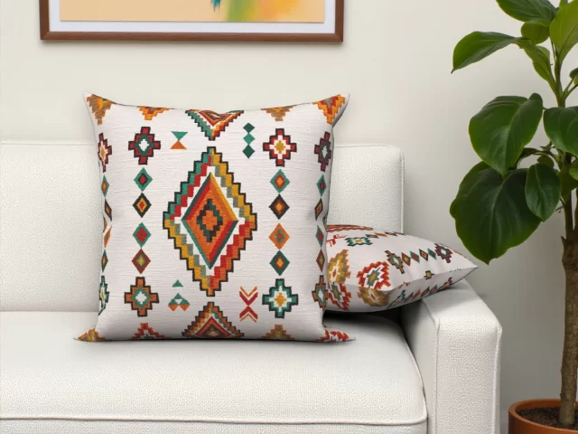Southwestern Aztec Navajo Pillow Cover