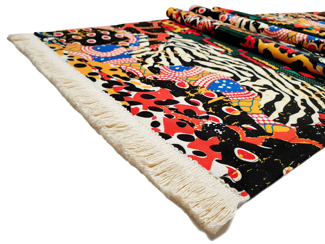 Tribal African Safari Table Runner