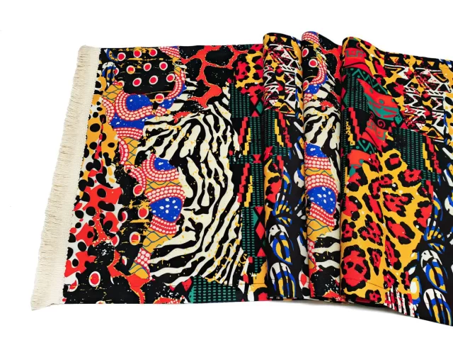 Tribal African Safari Table Runner