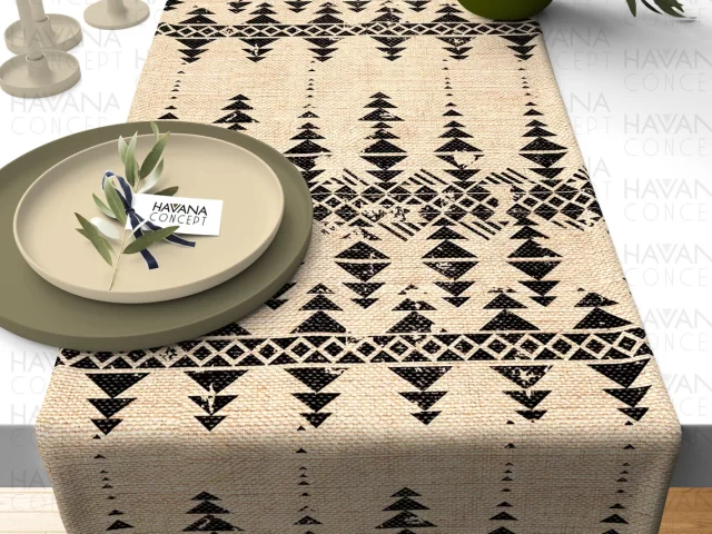 Tribal Aztec Table Runner