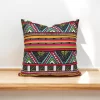 Tribal Peruvian Aztec Print Pillow Cover