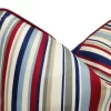 Vintage Barcode Stripe Pillow Cover