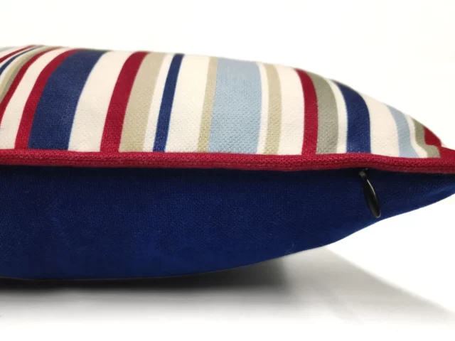 Vintage Barcode Stripe Pillow Cover