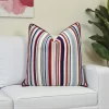 Vintage Barcode Stripe Pillow Cover
