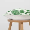 Green Vintage Country Life Pillow Cover