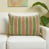 Vintage Striped Pillow Cover