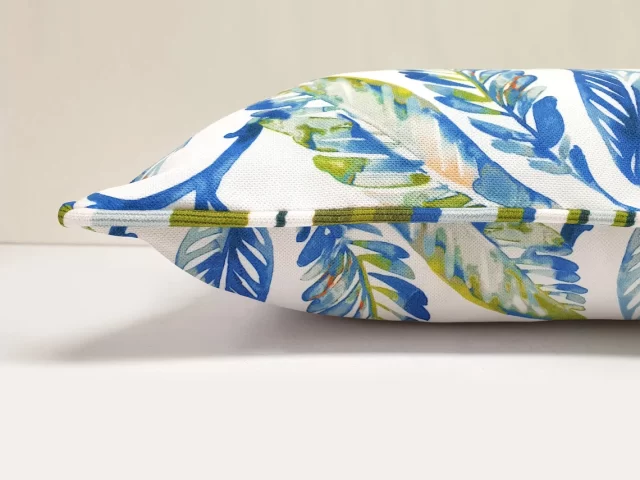 Watercolor Japanese Leaves Pillow Cover