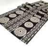 White Beige Mandala Table Runner