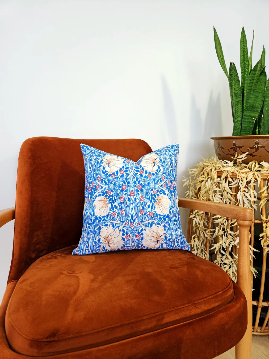 William Morris Pimpernel Pillow Cover