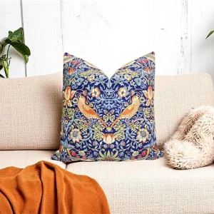 William Morris Strawberry Thief Pillow Cover