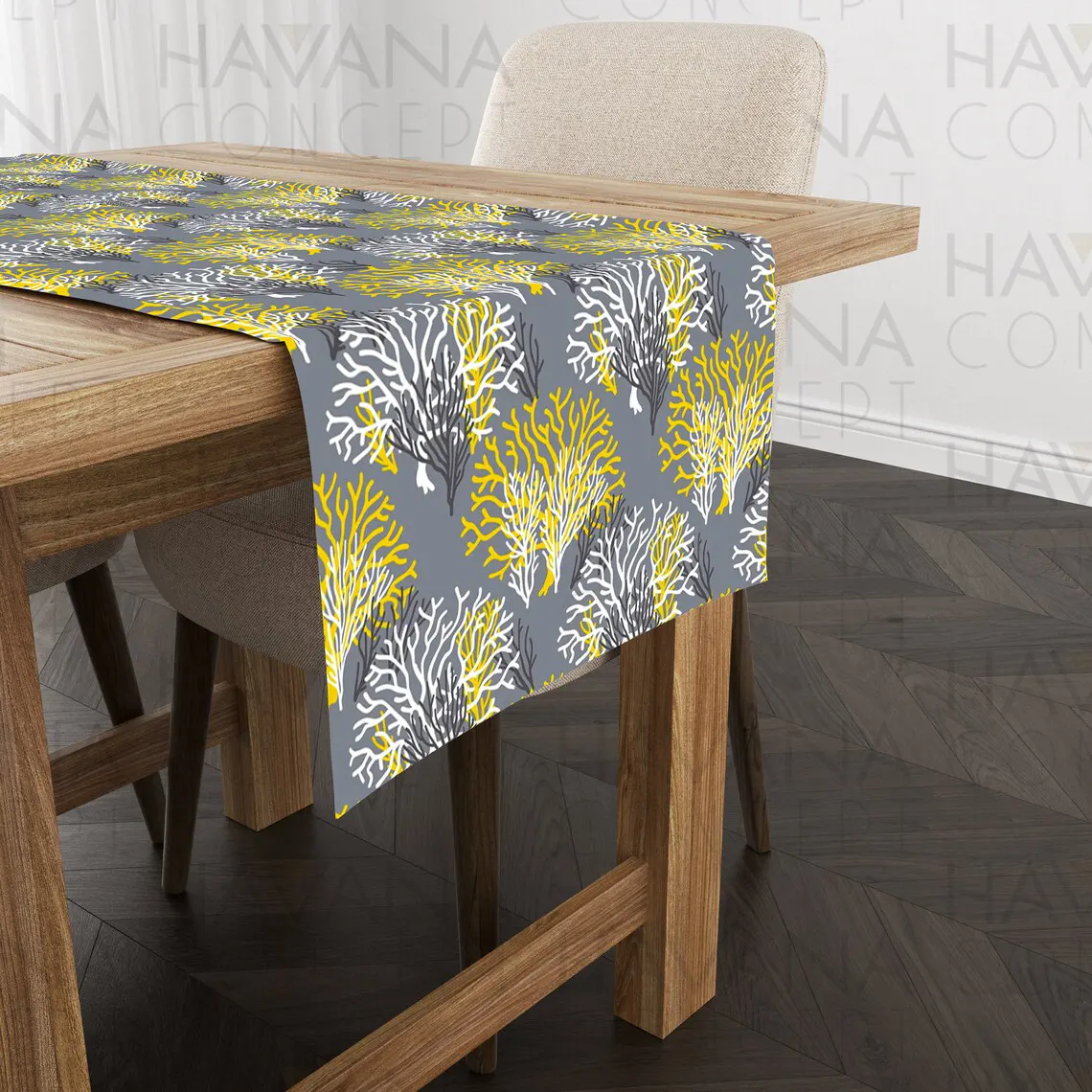 Runner da tavola Yellow Coral Reef