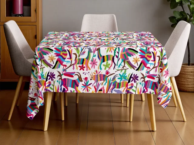 Mexican Otomi Print Tablecloth