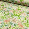 Green William Morris Strawberry Thief Fabric